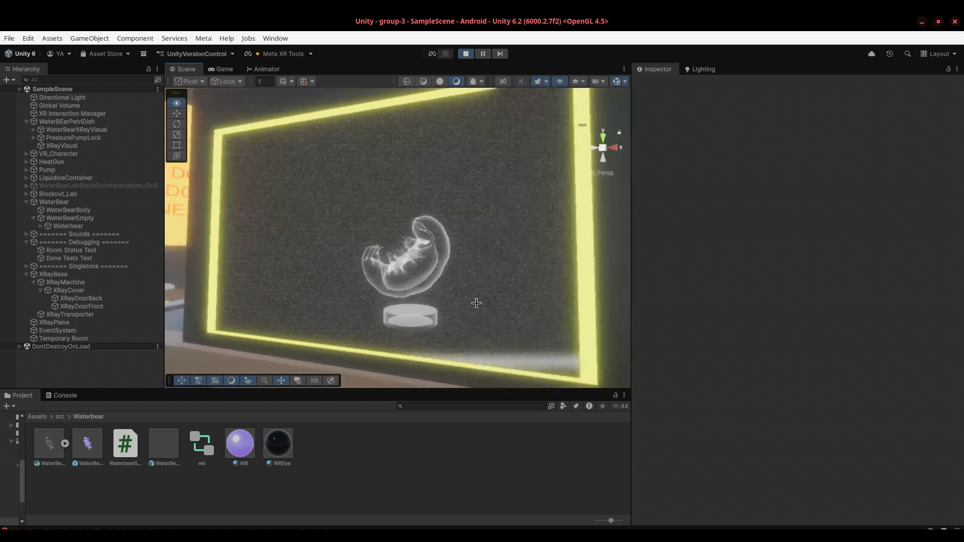 XRay effect with Stencil Buffer Shaders
