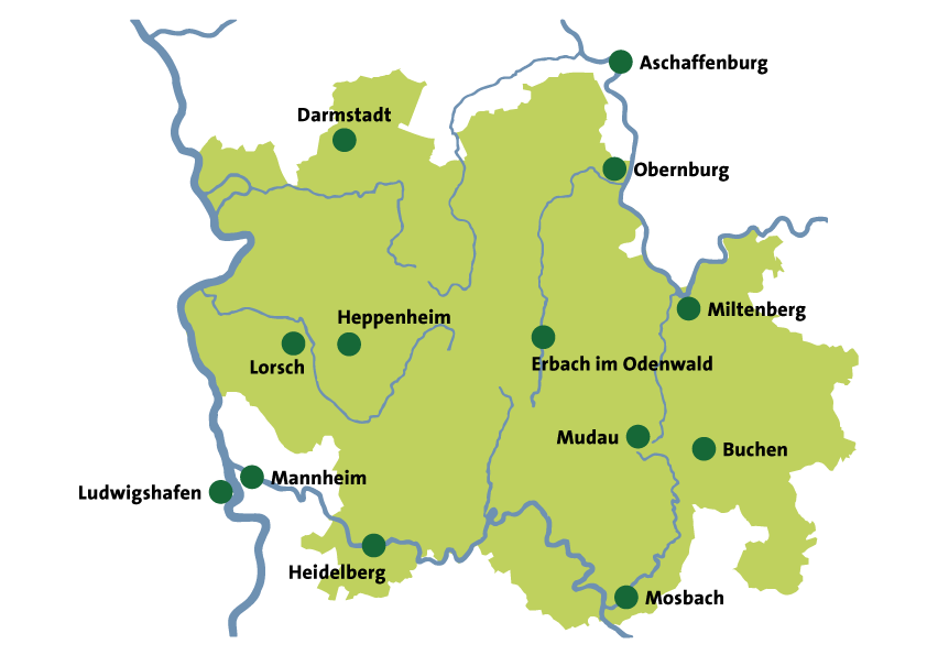 Odenwald Map
